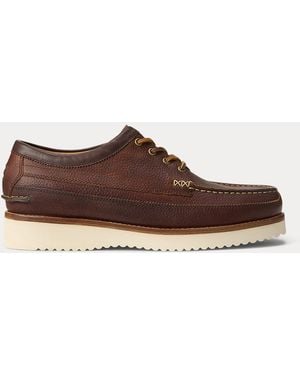 Ralph Lauren Ranger Low Leather Workboot - Brown