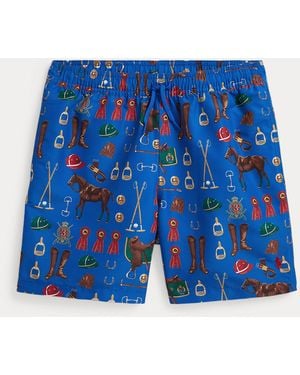 Polo Ralph Lauren Ralph Lauren Boy's Traveler Swim Trunk - Blue