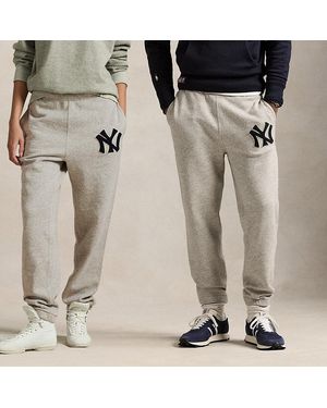 Polo Ralph Lauren Polo Ralph Lauren Lauren Yankees Tracksuit Bottoms - Grey