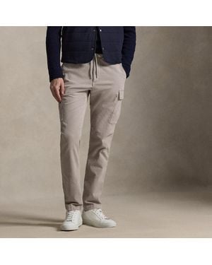 Polo Ralph Lauren Slim Fit Stretch Corduroy Cargo Trouser - Grey