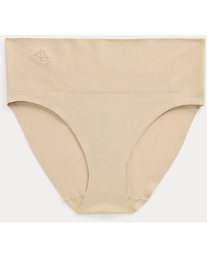 Ralph Lauren High-Rise Brief - Natural