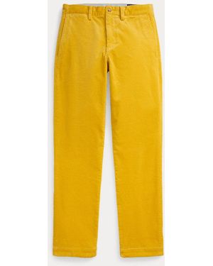 Polo Ralph Lauren Straight-Fit Kordsamthose Mit Stretch - Gelb