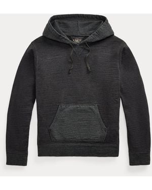 RRL French Terry Hoodie - Black