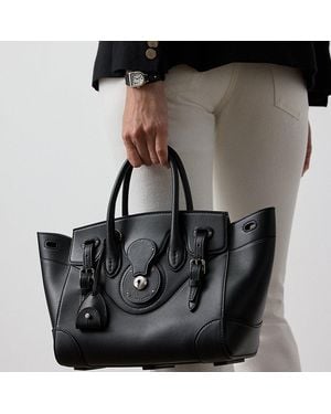 Ralph Lauren Borsa Soft Ricky 27 in vitello - Multicolore