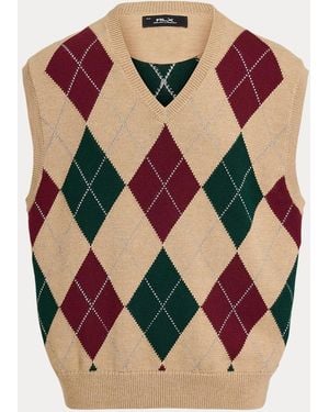 Ralph Lauren Big Fit Performance Sleeveless Jumper - Green