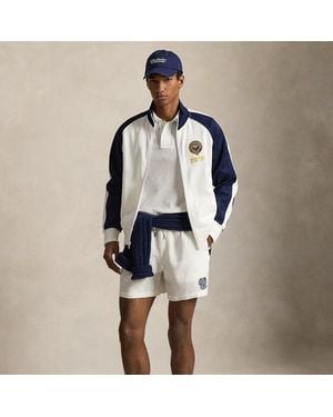 Polo Ralph Lauren Wimbledon 15 Cm Linen Short - Blue