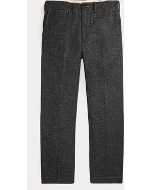 RRL Wool-Cotton Officer's Trousers - Grey