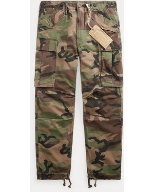 RRL Camo Ripstop Cargo Pant - Size 33 - Green
