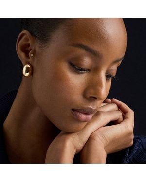 Ralph Lauren Plated Sculptural Studs - Natural