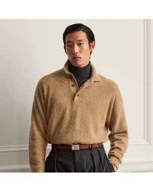 Ralph Lauren Relaxed-Fit Kaschmir-Woll-Pullover - Braun