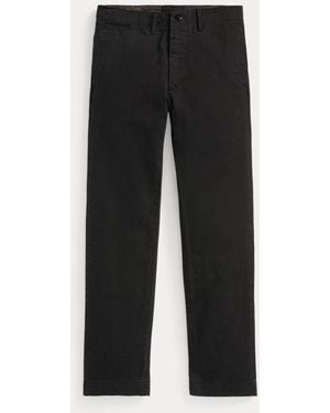 RRL Pantaloni chino da ufficiale - Nero