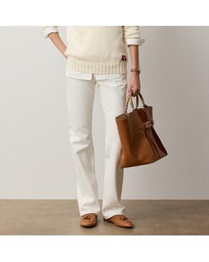 Ralph Lauren Kaida Relaxed Bootcut Jean - Black