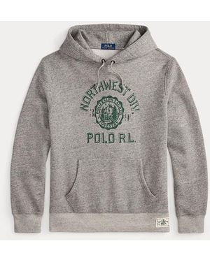 Polo Ralph Lauren Fleece Graphic Hoodie - Grey