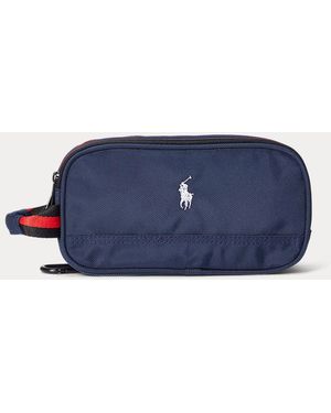 Ralph Lauren Logo Small Golf Pouch - Blue