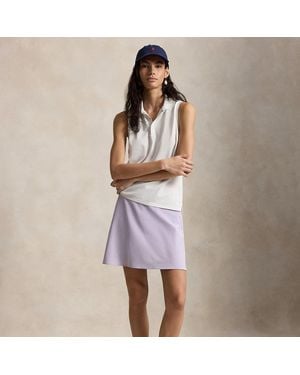 Ralph Lauren Snapped Side Hem Performance Skort - Purple