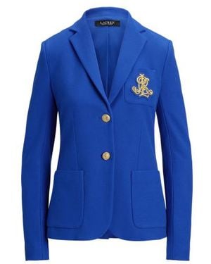 Ralph Lauren Ralph Lauren Bullion Jacquard Blazer - Blue