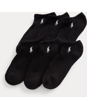 Polo Ralph Lauren Low-Cut Ankle Sock 6-Pack - Blue