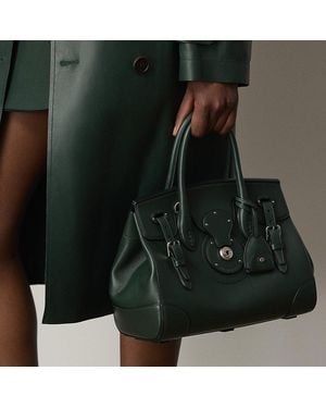 Ralph Lauren Soft Ricky 27 Calfskin Bag - Black