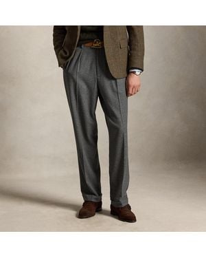 Polo Ralph Lauren Suffield Relaxed Fit Flannel Trouser - Grey