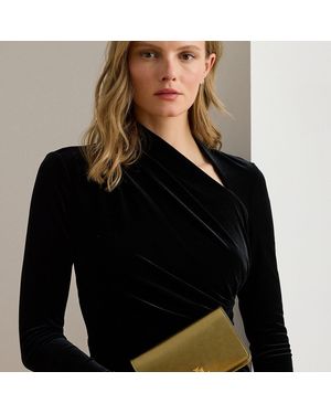 Ralph Lauren Metallic Crossbody Turn-Lock Tech Case