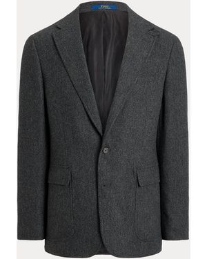 Polo Ralph Lauren Polo Modern Fit Broken-Twill Blazer - Black