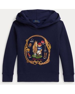 Polo Ralph Lauren Ralph Lauren Boy's Polo Bear Fleece Hoodie - Blue