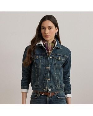 Ralph Lauren Giacca trucker in denim - Blu
