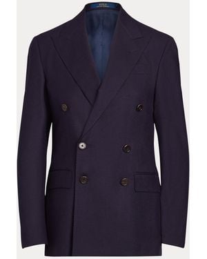 Polo Ralph Lauren Polo Doeskin Wool Blazer - Blue