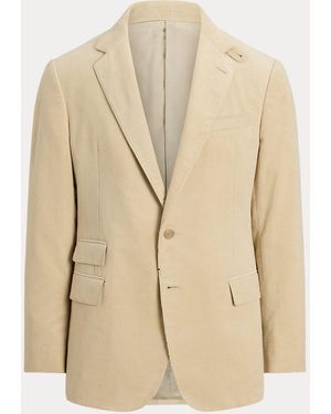 Ralph Lauren Ralph Lauren Kent Hand-Tailored Corduroy Suit Jacket - Natural