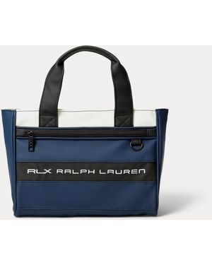 Ralph Lauren Embroidered-Logo Golf Tote - Blue