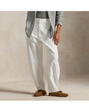 Ralph Lauren The Tapered Ricky Trouser - White