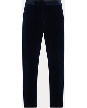Polo Ralph Lauren Velvet Suit Trouser - Blue