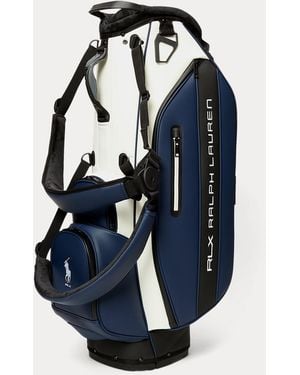 Ralph Lauren Embroidered Logo Golf Stand Bag - Blue