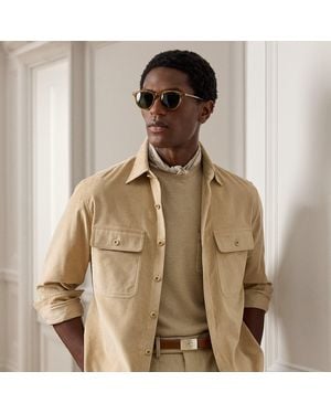 Ralph Lauren Fine-Wale Corduroy Shirt - Natural