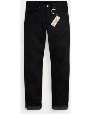 Ralph Lauren Slim Fit Selvedge Jean - Black