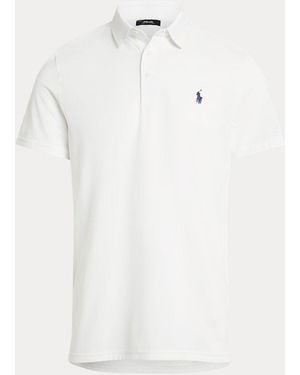 Ralph Lauren Tailored Fit Performance Polo Shirt - White