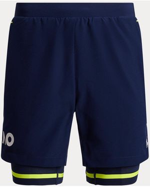 Polo Ralph Lauren Short Ramasseur De Balles Open D'Australie - Bleu