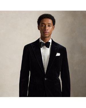 Polo Ralph Lauren Giacca Polo in velluto Tailored-Fit - Nero