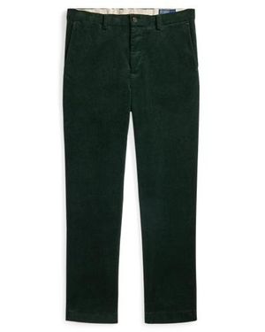 Polo Ralph Lauren Pantaloni in velluto Slim-Fit Andover - Verde