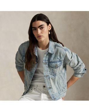 Ralph Lauren Denim Trucker Jacket - Gray