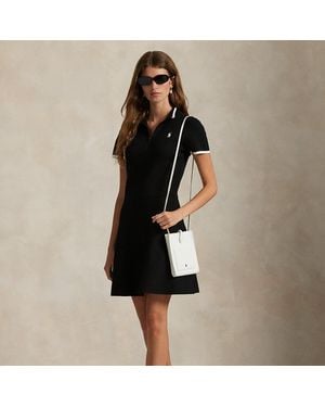Ralph Lauren Abito svasato in maglia - Nero