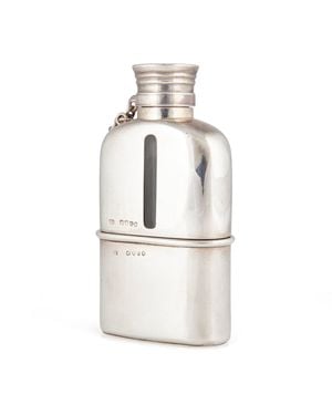 Ralph Lauren 1879 Sterling Flask - White
