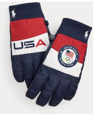 Polo Ralph Lauren Guanti Team USA - Blu