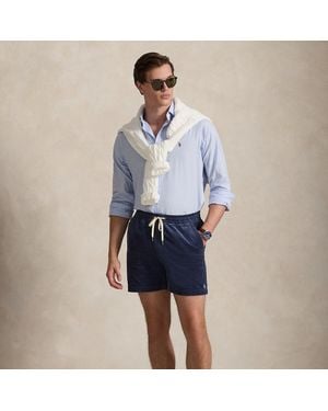 Polo Ralph Lauren 15 Cm Polo Prepster Corduroy Shorts - Blue