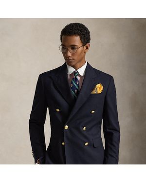 Polo Ralph Lauren Polo Doeskin Wool Blazer - Blue
