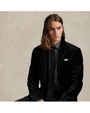 Ralph Lauren Custom Fit Plaid Poplin Shirt - Black