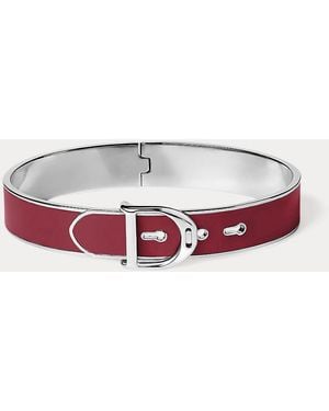 Ralph Lauren Armband Welington Aus Emaille - Rot