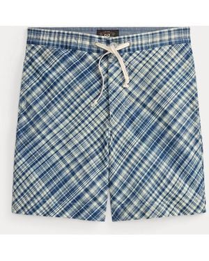Ralph Lauren Plaid Woven Short - Blue