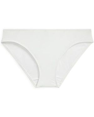 Ralph Lauren Slip da bikini a vita bassa - Bianco