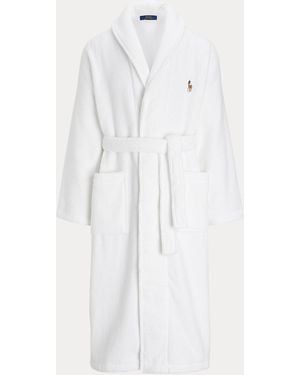 Polo Ralph Lauren Accappatoio in spugna di cotone - Bianco